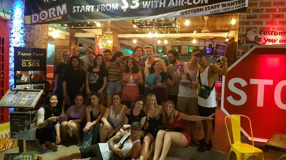 Route 66 Music Restaurant & Hostel Siem Reap Exterior foto
